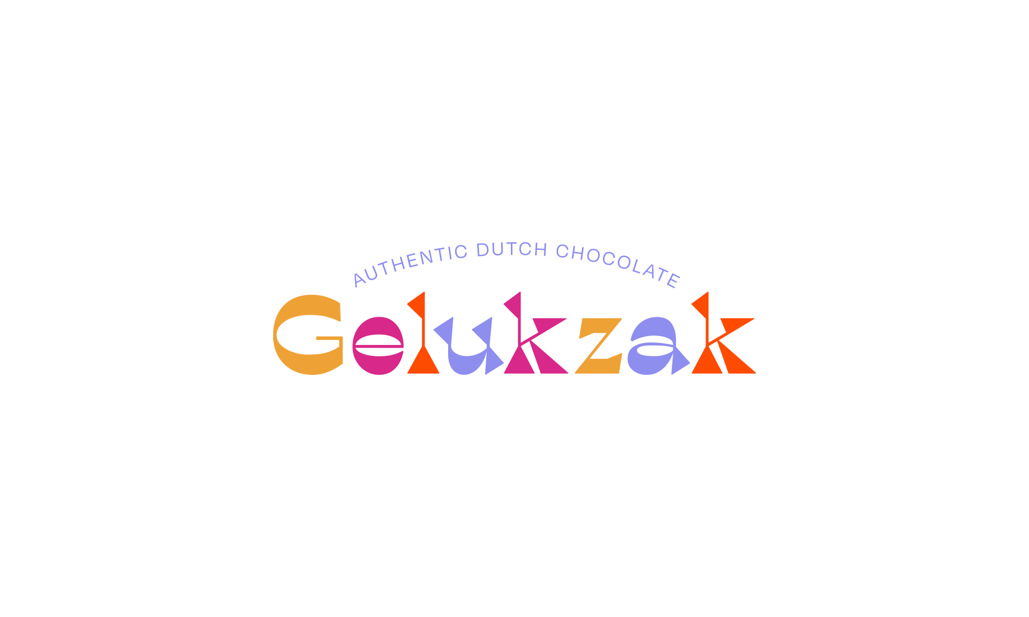 Gelukzak Authentic Dutch Chocolate logo