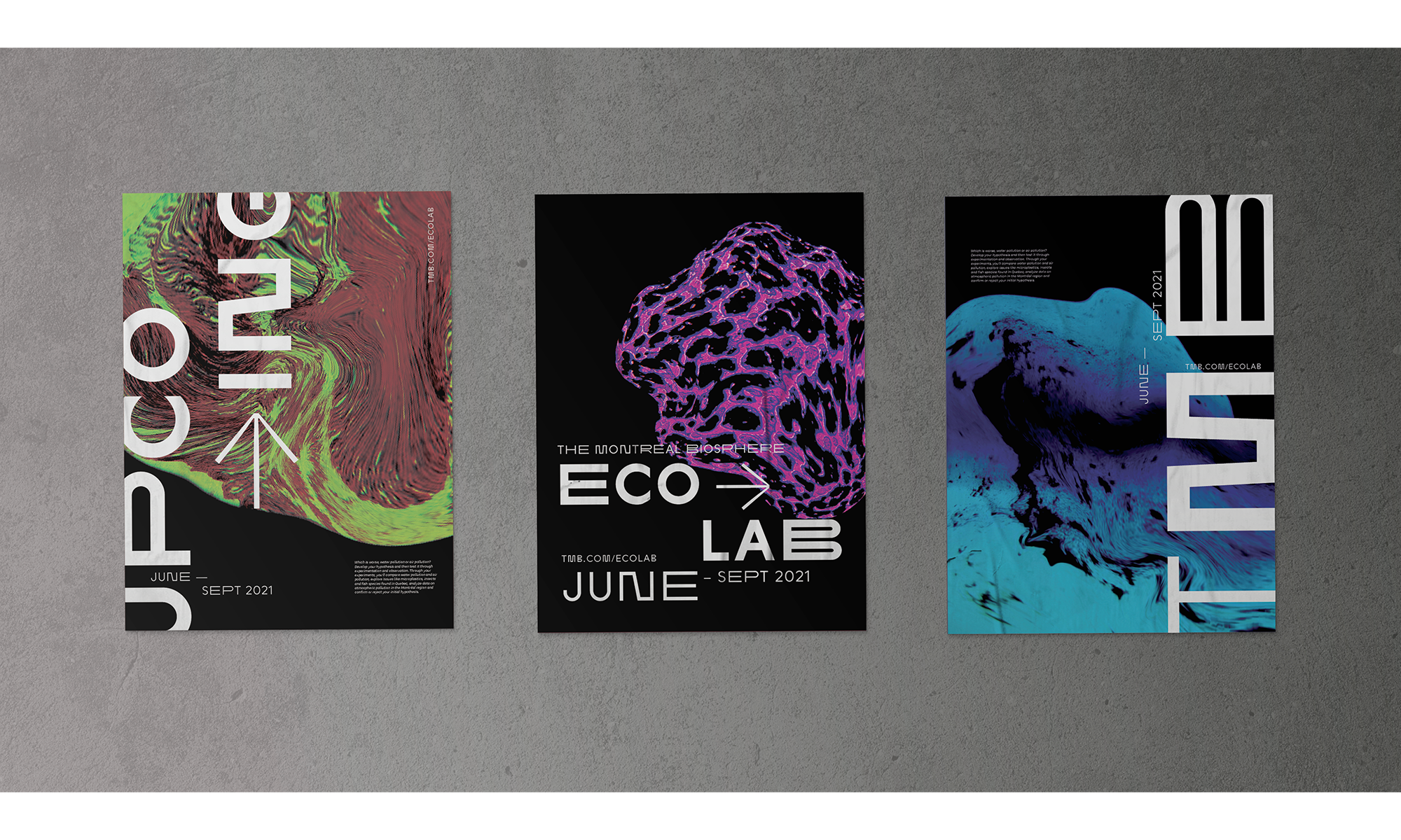 The Montreal Biosphere poster series